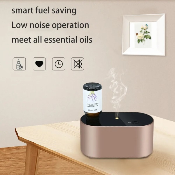 Vannløs Aroma Diffuser Nebulizer HVIT White