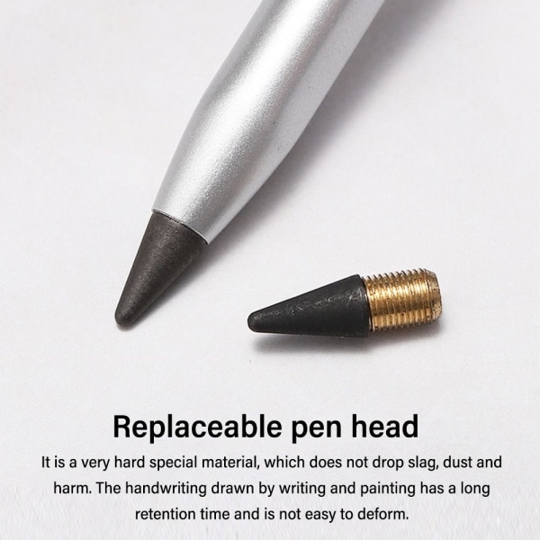2kpl Inkless Eternal Pencil Unlimited Writing Pen 08 08 08