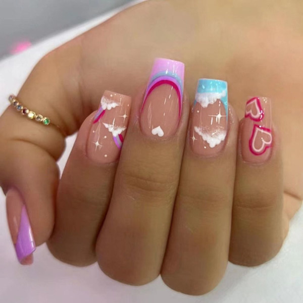 French Fake Nails False Nail 2 2 2
