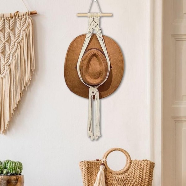 Macrame Hattställ Hatt Displayställ TVÅ VÅNING TVÅ VÅNING two floors