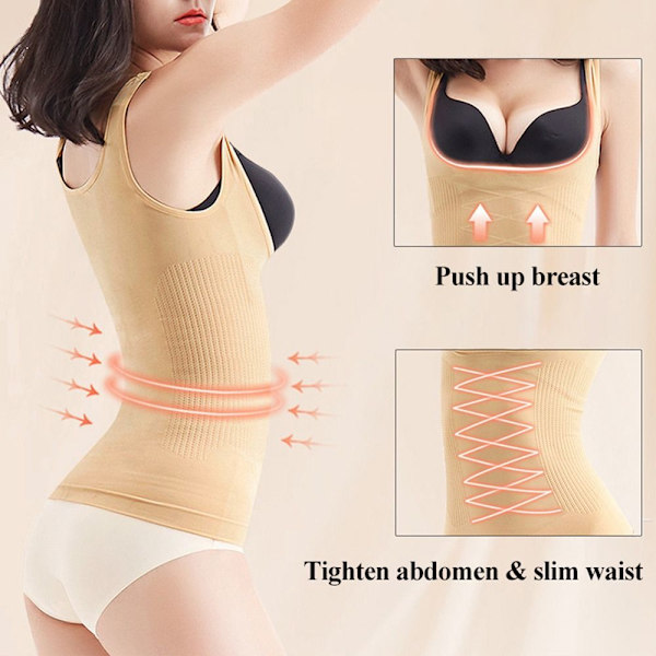 Bodysuit Shapewear Laihdutusalusvaatteet MUSTA S black S