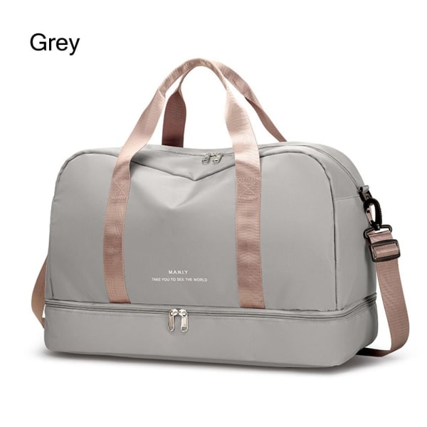 Resväskor för kvinnor Weekender-handväska GRÅ Grey