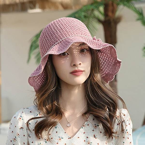 Panamahatt Fiskerhatt BEIGE Beige