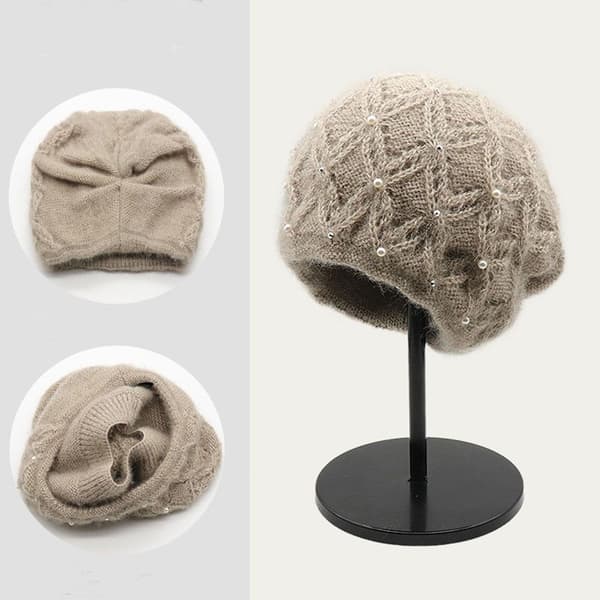 Vinterlue Beanies Hat KHAKI Khaki
