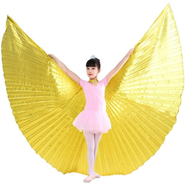 Belly Dance Wings Isis Wings GOLD OPEN OPEN Gold Open-Open