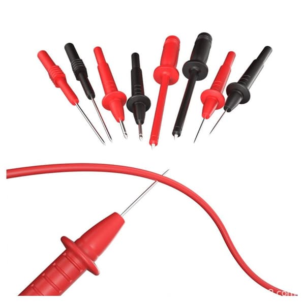 25 stk. Multimeter Testledninger Kit Digital Elektrisk Testklips