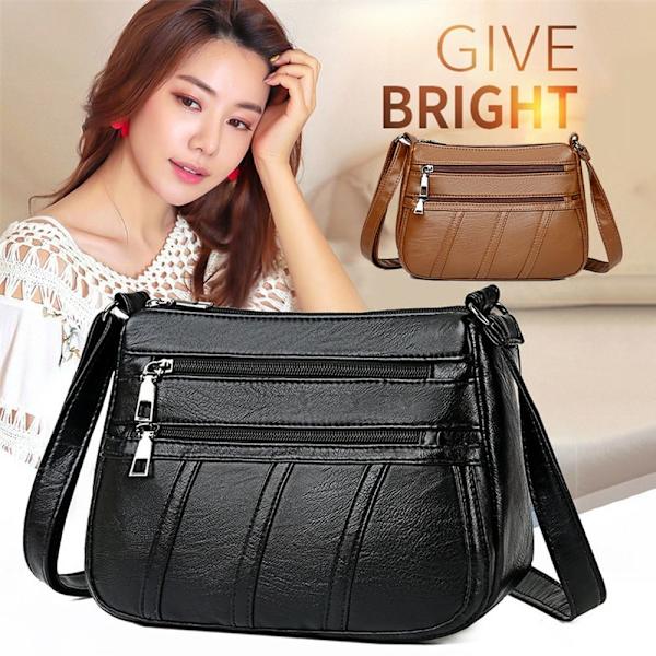 Sling Olkalaukku Crossbody Bag RUSKEA brown