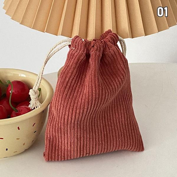 5 stk Jute Gaveposer Snørepose 01 01 01