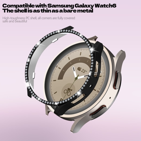 Case Diamond Encrusted Cover ROSE GULD 40MM 40MM rose gold 40mm-40mm