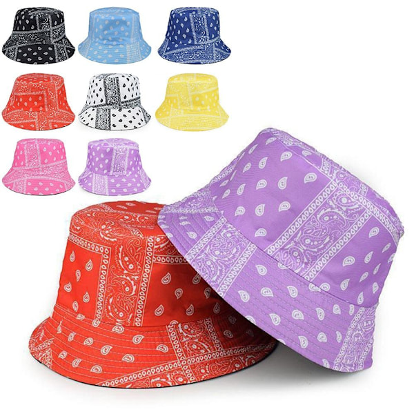 Bucket Hat Fisherman Cap PUNAINEN red