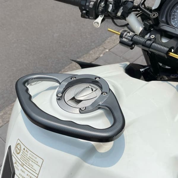 Passager Håndgreb Motorcykel SORT Black