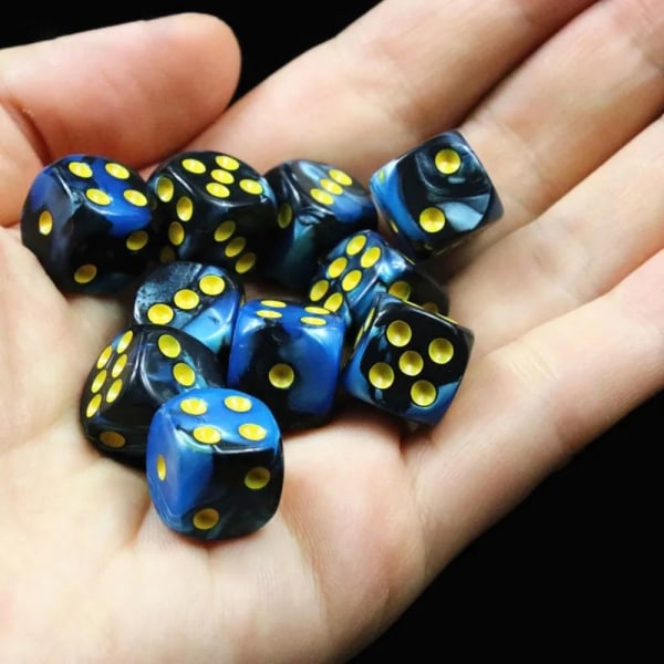 10 kpl / set DND Dice Polyhedral Dice STYLE 10 STYLE 10 Style 10