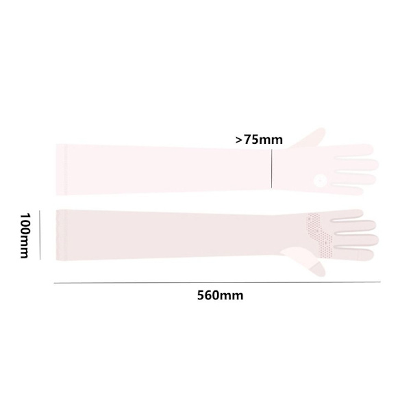 Ice Sleeve Armskydd Ice Arm Sleeves GRÅ Grey
