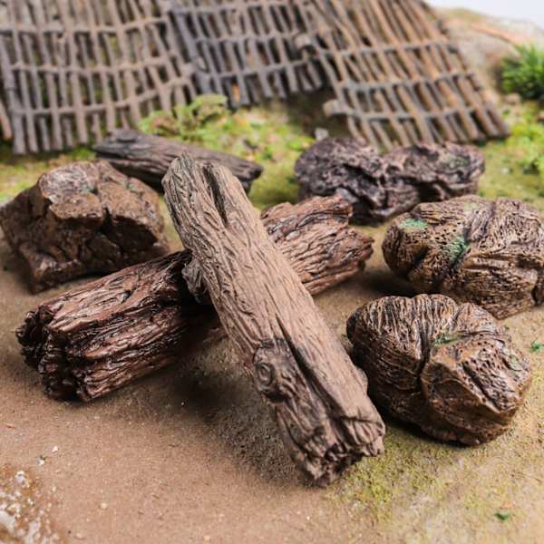Kunstig Stubbe Miniaturesten 1-3 STK 1-3 STK 1-3pcs