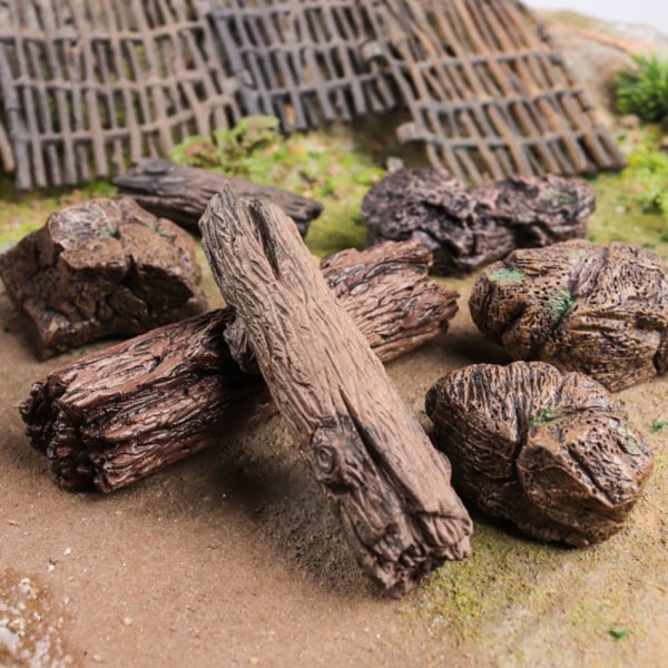 Kunststubbe Miniatyrstein 1-3 STK 1-3 STK 1-3pcs
