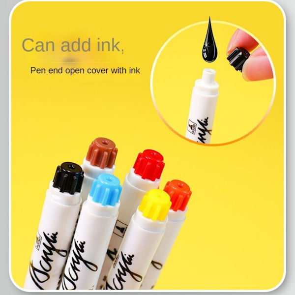 12/24 STK Marker Penne Paint Marker 12 STK 12 STK 12pcs