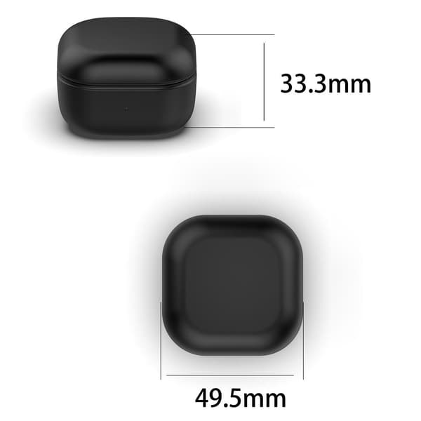 Øretelefon Opladningsholder Opladerboks Trådløs Bluetooth black