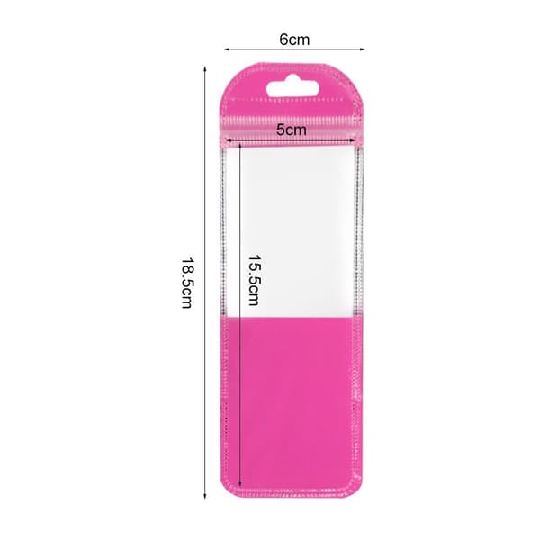 Selvforseglende poser emballasjepose 6CMX18.5CMD D 6cmx18.5cmD