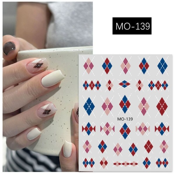 Nail Art Decals Nail Stickers 1 1 1