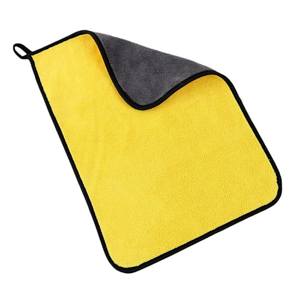 Mikrofiberhandduk Rengöring Torkduk GUL 30&30CM Yellow 30&30cm