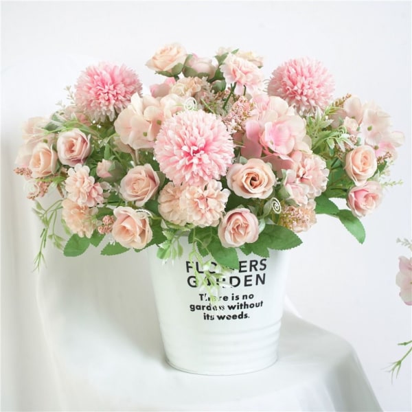 Simuler kunstige blomster Kunstig blomst LYS PINK LYS Light Pink