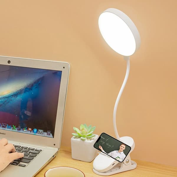 LED Leselys USB Oppladbare Lys Skrivebordslamper