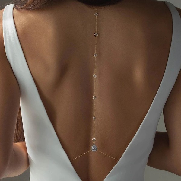 Back Chain Body Chain GULD gold