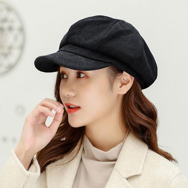 Octagon Hat Ducktail GRÅ Gray
