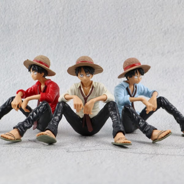 Bilprydnad Action Figur LUFFY-BLUE Luffy-Blue