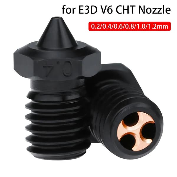 1 stk E33D V6-dyse 3D-skriverdyse 1.0MM 1.0MM 1.0mm