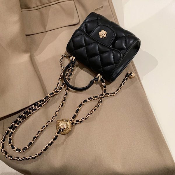 Chain Crossbody Bags Axelväska GUL yellow