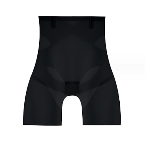 Ultratynde kølebukser Mavekontrol Shapewear SORT M Black M