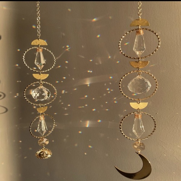 Sun Catcher Rainbow Prisms Pendant 1 1 1