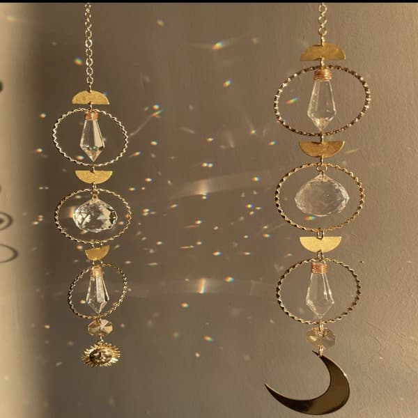 Sun Catcher Rainbow Prisms -riipus 3 3 3