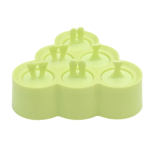 Silikone Popsicle Forme DIY Ice Pop Forme Hjemmelavet BLÅ Blue
