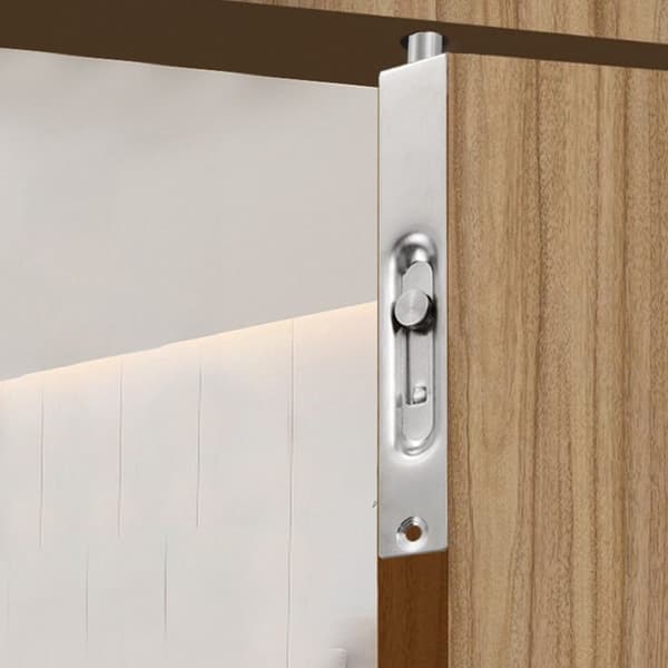 Dørbolter Dørlåsbolt SØLV 6TOMMES silver 6inch
