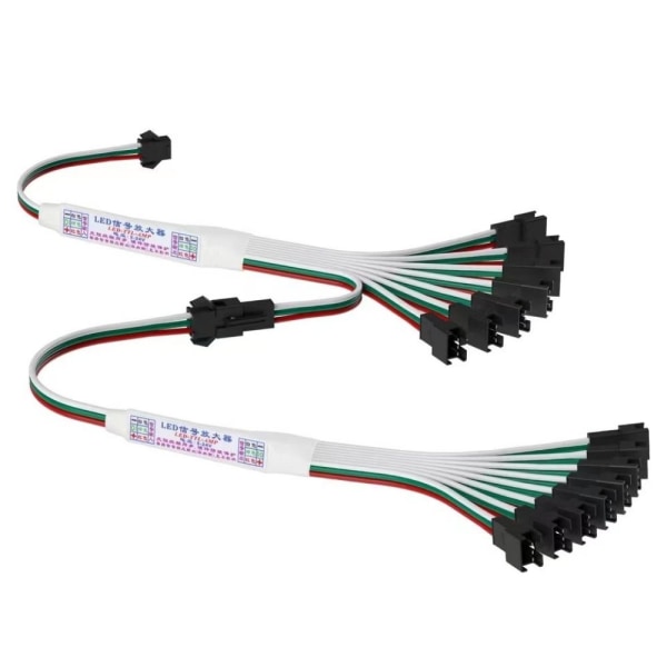 LED Signalforsterker Strip Light Repeater 1TO8 1TO8 1to8