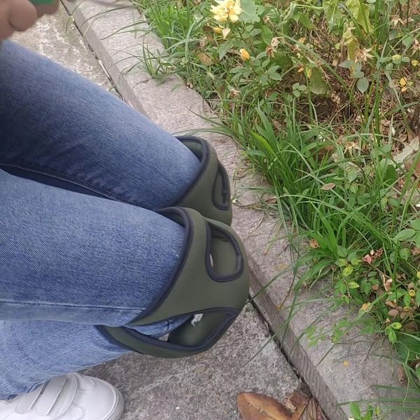 Trädgårdsknäskydd Mjukt Minnesskum Knäskydd GRÖN green