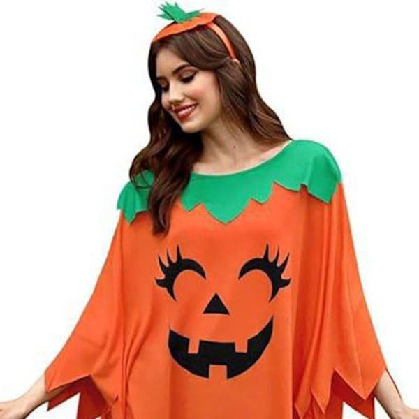 Pumpkin Poncho Pumpkin Cape A A A
