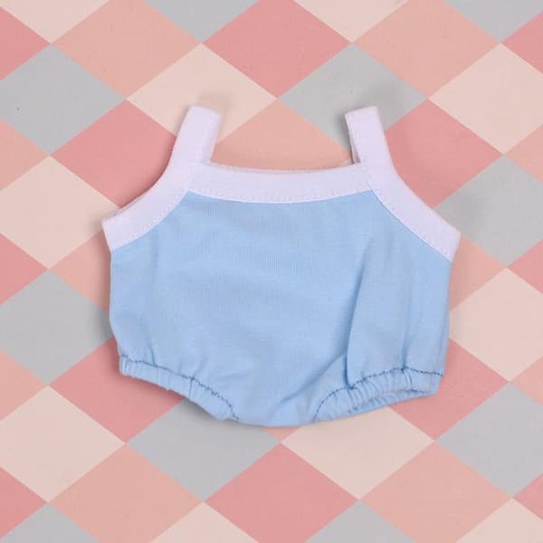 Docka Camisoles Dockkläder BLÅ Blue