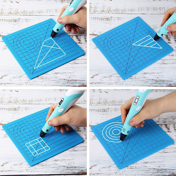 3D Pen Matta 3D Printing Matt BLÅ blue
