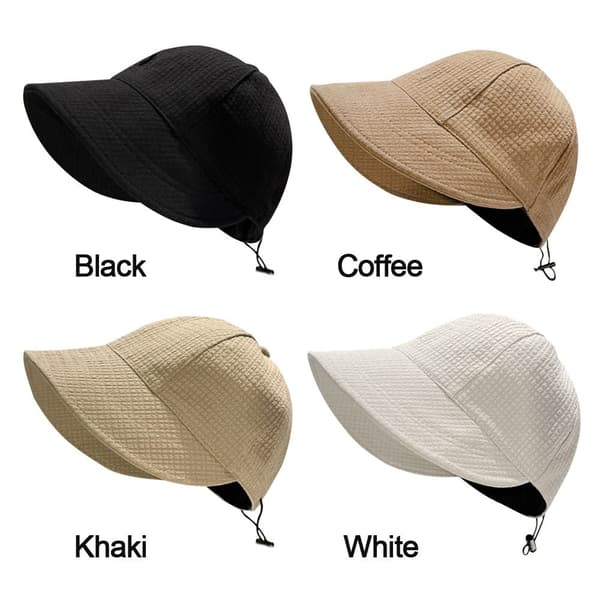 Bucket Hat Beach Cap SORT black