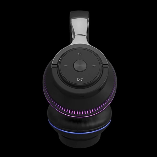 Aktive støyreduserende hodetelefoner Bluetooth-hodetelefoner SVART Black