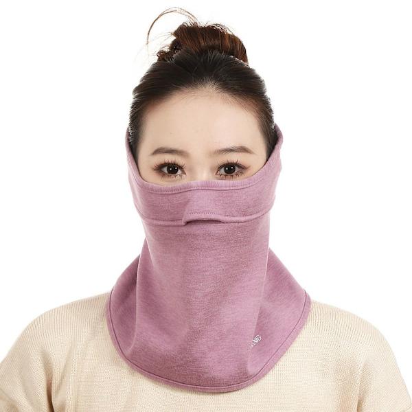 Sykkelskjerf Ski Tube Skjerf MØRK ROSA dark pink