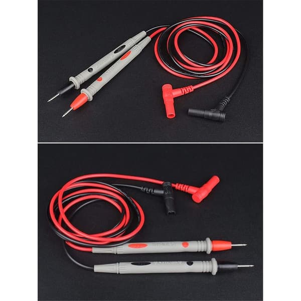 2 stk Multimeter testledninger Bananplugg Multi Meter Tester Probe