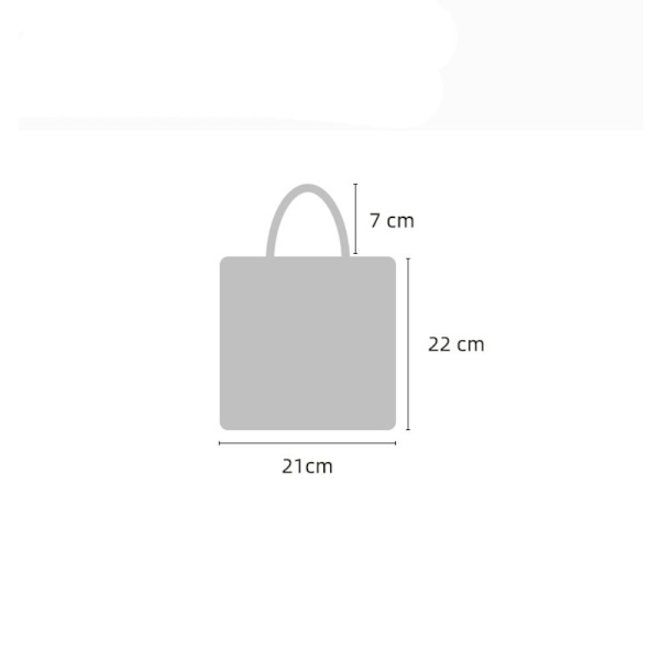 Håndtaske Tote Bag BLÅ blue