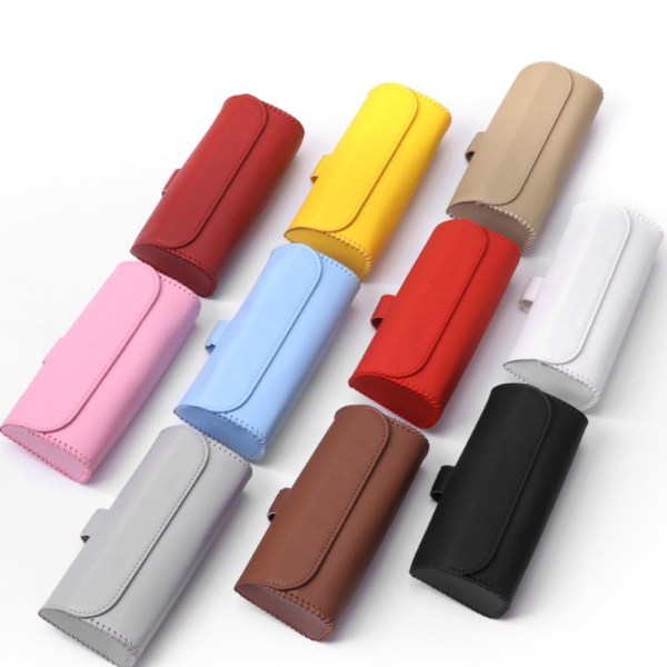 Auton aurinkolasien case Clip Auton aurinkolasien pidike PUNAINEN Red