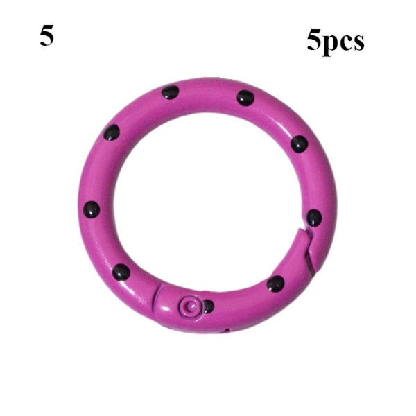 5 st fjäder O-ringsspännen Karbinhake 5 5 5