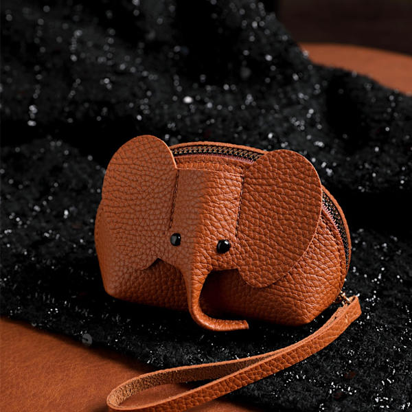 Elephant Wallet Key Bag BLÅ Blue