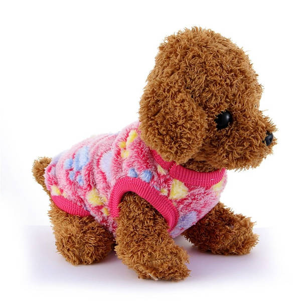 Lemmikkien vaatteet Puppy Fleece -liivi RED XL Red XL